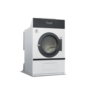 Factory Commercial Used Semi Stainless Steel Hotel Laundry Clothes Bed Sheet Linen Drying Machine