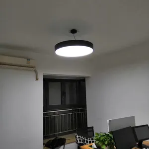 Modern LED pendant Round Ceiling Light surface mounted full round light for car dealer