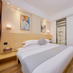 Ensemble de meubles de chambre d'hôtel 5 étoiles, ensemble de meubles de chambre d'hôtel modernes en bois, ensemble de meubles de chambre d'hôtel écologiques, tête de <span class=keywords><strong>lit</strong></span>, chaise, canapé - Product Image 4