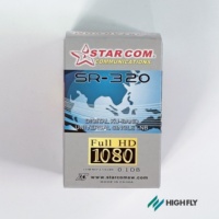 Récepteur satellite TV haute définition STARCOM SR-320, bande KU, LNB simple, gain élevé