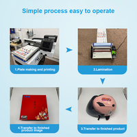 Impresora UV Jetpal A3 rollo a rollo máquina impresora de inyección de tinta plotter de impresión 30CM impresora de pegatinas UV para etiquetas de cristal con XP600