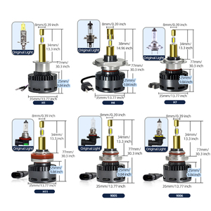 360 LED Focos Led Lampadas Faros Sistema de iluminación automática 90000Lm 110W Faros H7 H4 Luces Led <span class=keywords><strong>Moto</strong></span> Faro para luces de coche - Product Image 6