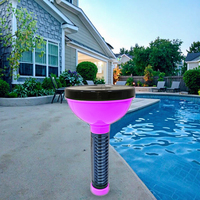 HILLBO Chlorinateur au sel solaire pour piscine Robot de nettoyage et machine à filtre ES-C 3g/h