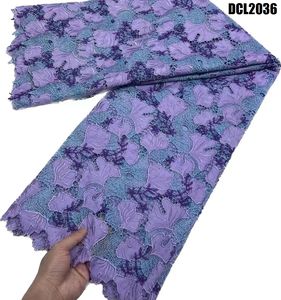 Tissu en dentelle <span class=keywords><strong>africaine</strong></span> de haute qualité, dentelle suisse guipure pour robes de fête de mariage nigérianes, <span class=keywords><strong>couture</strong></span> - Product Image 4