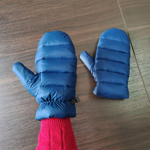 <span class=keywords><strong>Gants</strong></span> d'hiver rembourrés pour l'extérieur, 700 Fill Power, duvet de canard, tissu nylon, compatibles écran tactile, sans chaleur, pour le camping - Product Image 2