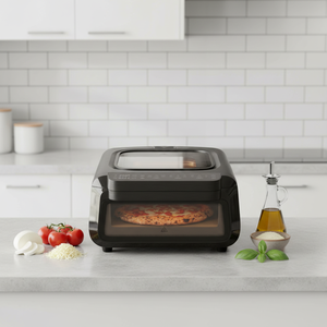 12-in-1 <strong>Air</strong> <strong>Fryer</strong> Oven Pizza Stone <strong>Rotisserie</strong> 1800W Convection Toaster Digital Touchscreen Glass 13L A+ Energy Efficient Pizza - Product Image 6