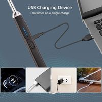 Allume-cigare électrique M-12 rechargeable par USB, coupe-vent, longue durée, pour femmes, hommes, maman, épouse, cadeau de pendaison de crémaillère