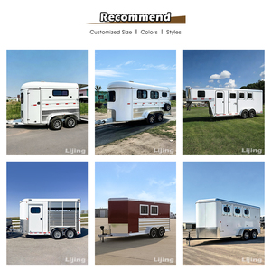 JINLIJING Remolques multifonctions pour chevaux Remolques pour caballos Remorque entièrement équipée Street Mobile Bar Fast Food Truck <span class=keywords><strong>Van</strong></span> on Wheels - Product Image 5