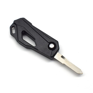 Lật nhựa chìa khóa xe máy Trường hợp Fob gấp sửa đổi thay thế Uncut phải lưỡi phím vỏ - Product Image 4