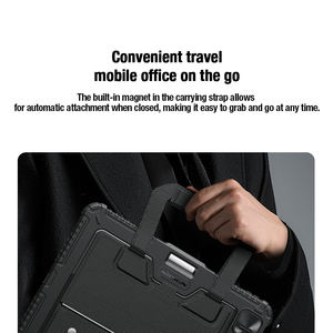 Nillkin nuova custodia per tastiera retroilluminata portatile Anti-caduta per <span class=keywords><strong>Ipad</strong></span> Pro 11 13 2024 Smart Cover con supporto per lenti a sostegno della penna - Product Image 2