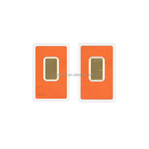 Paquete de blíster de latón personalizado Moneda de <span class=keywords><strong>oro</strong></span> 31G Bar Lingote de 1oz Embalaje sellado Lingote sólido chapado en <span class=keywords><strong>oro</strong></span> - Product Image 5