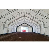 Auvent pliable en tissu PVC imperméable avec structure en acier pour garage automobile et entrepôt, idéal pour l'extérieur