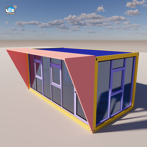 Rumah kontainer dapat dilepas untuk berkemah darurat kabin Modular pantai rumah kontainer ponsel - Product Image 5