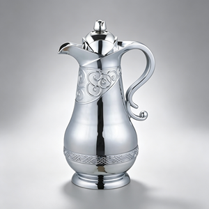 Set Dallah Arabo Creed Unified 0.6L e 1.0L con Guscio in Metallo e Rivestimento in Vetro per Ramadan Iftar Gulf Mart Acquisto all'Ingrosso - Product Image 4