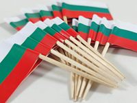 Prix plus bas et livraison rapide, nouveaux mini drapeaux de Bulgarie en forme de cure-dents pour décorer les cupcakes
