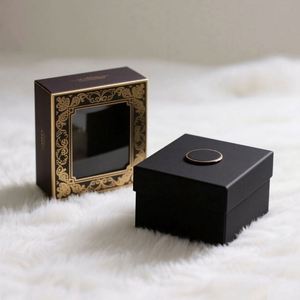 Boîte cadeau Coran en papier couché mat gaufré haut de gamme sur mesure, avec fermeture magnétique, coffret rigide pour chaussettes, fourrure et cadeaux musulmans - Product Image 5