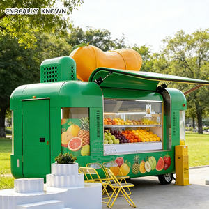 Carrito de Comida Móvil Cuadrado con Diseño Ecológico Personalizado, Selección de Equipos, Remolque de Concesión - Product Image 6