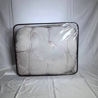 Couvertures personnalisées de haute qualité draps de lit couette vêtements oreiller PVC transparent sacs de rangement à glissière