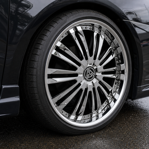 Jantes XINLAI forgées de qualité supérieure, coniques, 20, 21, 22 pouces, 5x127, chromées, multi-rayons, à lèvre boulonnée, pour Jeep Grand Cherokee SUV et voitures de spectacle - Product Image 6