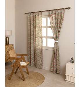 Cantonnières de fenêtre sur mesure avec des panneaux de voilages en tissu doux, modernes et légers Équilibre entre éclairage naturel et intimité - Product Image 4