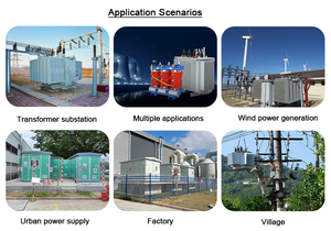 Transformadores de energía eléctrica sumergidos en aceite 35kva 220kv MV & Hv 60 66 110 132 230 Kv Transformador de bobinado trifásico de cobre - Product Image 5