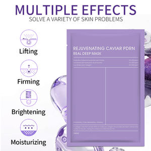 Mascarilla Facial Coreana de Rejuvenecimiento de la Piel con Efecto Cristal, Mascarilla de Caviar con PDRN Real, Mascarilla Coreana de Biocolágeno para Uso Nocturno - Product Image 3