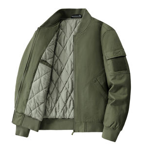 Chaqueta de Forro Polar Personalizada con Logotipo, Nueva, Estándar, Larga, para Otoño e Invierno, Estilo Béisbol, Holgada, Informal, Cómoda y a la Moda para Hombre - Product Image 4