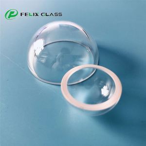 เลนส์แก้วใสทรงโดมเว้าแบบกำหนดเอง FELIX OEM ทำจากแก้ว BK7 ซิลิกาหลอมรวม และแซฟไฟร์ - Product Image 4