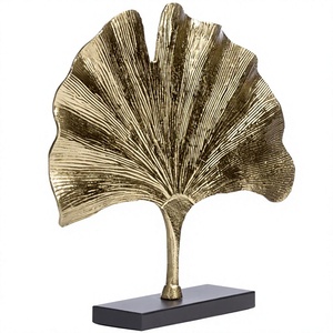 Décoration de table moderne nordique de luxe, centre de table doré pour la décoration de la maison, décoration de table de mariage - Product Image 1