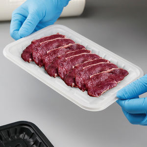 Récipient alimentaire jetable GZ-2S <span class=keywords><strong>plateau</strong></span> à viande en polypropylène rempli <span class=keywords><strong>de</strong></span> minéraux pour emballer et exposer les viandes fraîches et les fruits <span class=keywords><strong>de</strong></span> <span class=keywords><strong>mer</strong></span> - Product Image 3