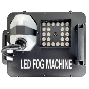 Machine à fumée portable électrique LED 1500W Mini scène sans fil avec télécommande Upspray pour mariages et fêtes, glace sèche incluse - Product Image 2