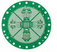 Circuit imprimé HDI personnalisé pour équipement industriel robotique, carte de circuit multicouche à contrôle d'impédance, service OEM