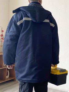 Chaqueta de trabajo de seguridad Hi Viz personalizada de alta calidad para hombres logotipo bordado PRIMAVERA/otoño/invierno temporada algodón/tela de poliéster - Product Image 5