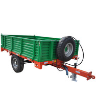 Camion à benne arrière hydraulique de remorque de tracteur de ferme du contrat 4ton de produits chinois