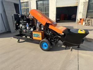 Bomba de Concreto Eléctrica Montada en Remolque, Control Remoto, Alcance Vertical de 20m, Alcance Horizontal de 60m, Productividad de 10M/H - Product Image 3