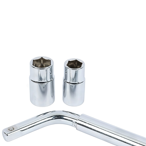 Jeu de clés télescopiques pour pneus de voiture, outil de démontage de pneus à économie d'effort, kit de clés à douille en acier chromé Cr-V, clé pliante - Product Image 2