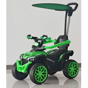 Voiture à pousser en plastique pour enfants de 2 à 4 ans, design à roues à propulsion pédale pour garçons et filles, jouets de voiture pour bébés - Product Image 4