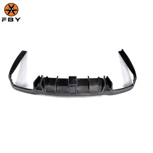 Séparateur de lèvre de pare-chocs arrière en Fiber de carbone de Style BS pour <span class=keywords><strong>Mercedes</strong></span> classe E <span class=keywords><strong>AMG</strong></span> 4 portes E63 W213 2016-2020 diffuseur en Fiber de carbone - Product Image 2