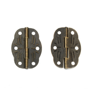 Bisagra para Muebles de Bronce, Montaje en Superficie, Diseño Tradicional para Caja de Madera, Accesorio de Ferretería Duradero - Product Image 5