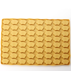 Baking Mold Xmas Tree Shaped Pet Treats Mold Forno Reutilizável Seguro Handmade Silicone Árvore De Natal Silicone Moldes para Chocolate