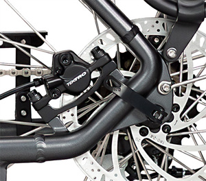 Vélo électrique de ville <span class=keywords><strong>classique</strong></span> et pratique avec frein hydraulique, batterie LG cachée, moteur central Bafang M200, capteur de couple, 7 vitesses - Product Image 6