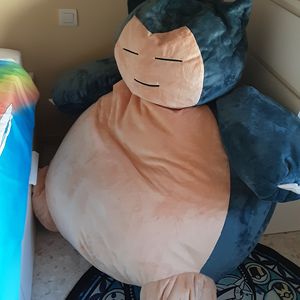 Puf <span class=keywords><strong>Gigante</strong></span> De Peluche Snorlax Sillón Puff Sofá Cama Para Gaming Asiento Beanbag Juguete De Felpa India - Product Image 2