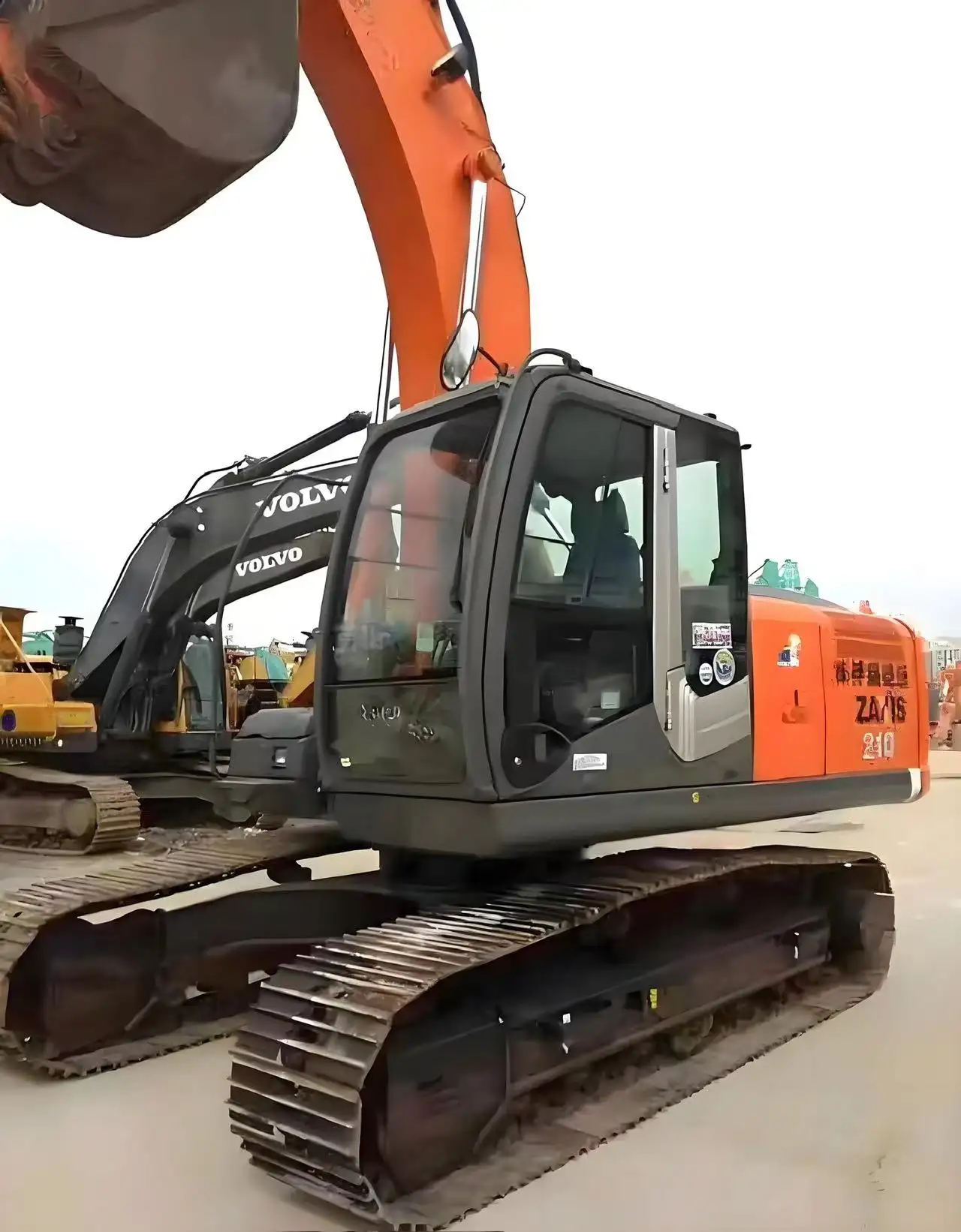 Second-Hand Hitachi 210 Track Engineering Excavator Used Construction Equipment