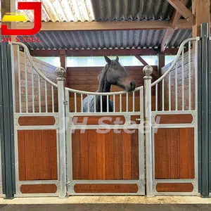 صندوق أبواب معدات حصان من الخيرزان سهل التركيب ألواح أمامية حر من الحشرات ثابت حصان