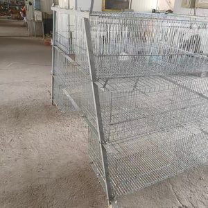 Cages à poulets automatiques multi-niveaux personnalisables pour petites exploitations agricoles - Nouveau système de poulailler durable en acier galvanisé, garantie 2 ans - Product Image 3