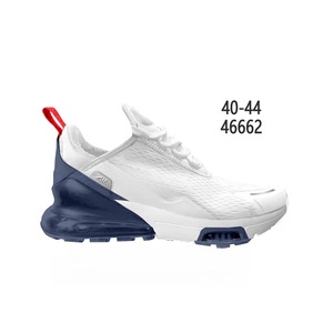 أحذية رياضية رجالية خفيفة الوزن ومتينة بنمط هندسي مستقبلي باللون الأسود والأبيض والأحمر من الجلد المدبوغ، أحذية كاجوال للشارع - Product Image 4