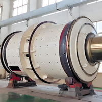 El Molino de Bolas Pequeño y Mediano de 900*3000 se Utiliza Ampliamente en el Procesamiento de Molienda de Minerales No Metálicos
