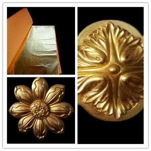 Feuille d'or véritable en gros pour <span class=keywords><strong>dorure</strong></span>, feuilles d'or pour l'artisanat, l'art, la décoration intérieure, les meubles, les portes, la peinture métallique - Product Image 4