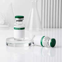 Flacons en verre tubulaires pour usage pharmaceutique, flacons en verre injectables personnalisés par les fabricants, 2 ml, 3 ml, 5 ml, 10 ml, 15 ml, 20 ml, 30 ml