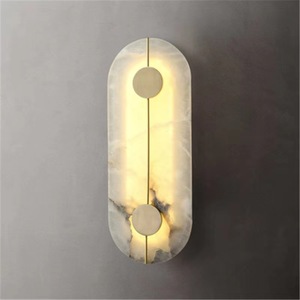 Marble Wall Lamp Led Light Source 220V Living Room Bedroom <b>Decorative</b> <b>Lighting</b> Fixture - Product Image 1